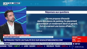 Les questions : Investir dans des places de parking, est-ce vraiment une bonne affaire ? - 04/02