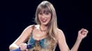 La chanteuse Taylor Swift sur scène à Arlington au Texas, le 31 mars 2023.