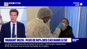 Covid-19: le variant Delta est désormais majoritaire en Île-de-France