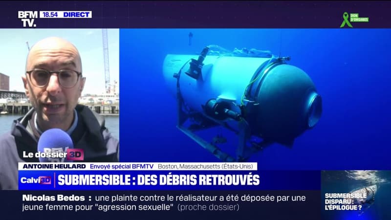 Submersible disparu: les débris retrouvés dans la zone de l'épave du Titanic auraient été découverts par une société privée