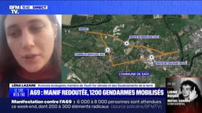 A69 : manif redoutée, 1 200 gendarmes mobilisés - 21/10