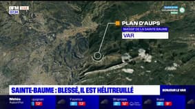Sainte-Baume: un randonneur blessé est hélitreuillé pour être hospitalisé