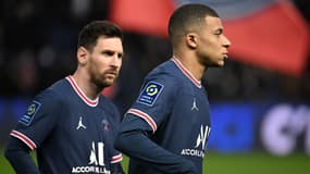 Lionel Messi et Kylian Mbappé.