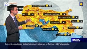 Météo Bouches-du-Rhône: un temps qui s'annonce ensoleillé mais venteux, 18°C attendus à Marseille