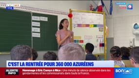 Côte d'Azur: 360.000 élèves ont fait leur retour à l'école ce lundi