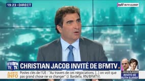 Privatisation d'ADP: Christian Jacob estime que "le gouvernement serait bien inspiré de revenir" sur le texte