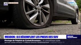 Meudon: un collectif dégonfle les pneus des SUV pour lutter contre le réchauffement climatique
