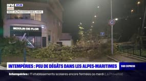 Alpes-Maritimes: quelques dégâts après le passage de l'orage