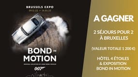 A gagner : votre séjour à Bruxelles et vos entrées pour Bond in Motion
