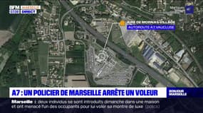 Orange: un policier de la BAC de Marseille en congés arrête un voleur sur une aire d'autoroute