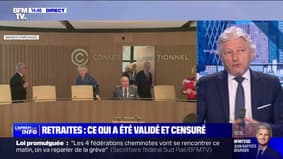 The constitutionalist, Dominique Rousseau, says he is "surprised" by the decision of the Constitutional Council on the pension reform