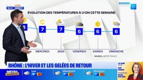 Rhône : l'hiver et les gelées de retour 
