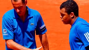 Michaël Llodra et Jo-Wilfried Tsonga