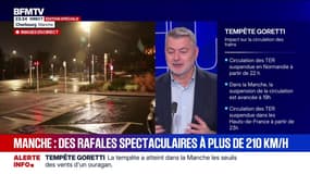 Manche : des rafales spectaculaires à plus de 210 km/h - 08/01