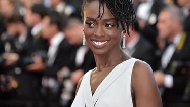 La comédienne Aïssa Maïga au festival de Cannes en 2014.