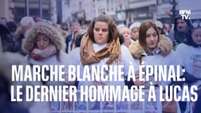 Marche blanche pour Lucas: le dernier hommage à Épinal