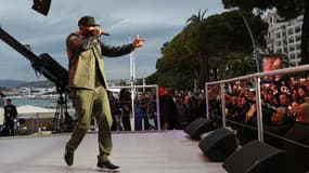 Booba à Cannes en mai 2014