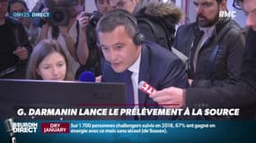 Président Magnien ! : Gérald Darmanin lance le prélèvement à la source - 03/01