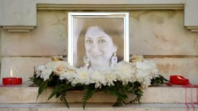 Une photographie de la journaliste Daphne Caruana Galizia le 19 octobre 2017 