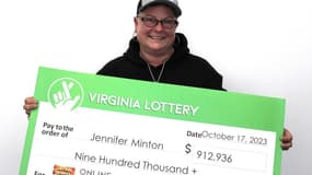 L'Américaine Jennifer Minton a gagné deux fois à la loterie la même semaine en octobre 2023.