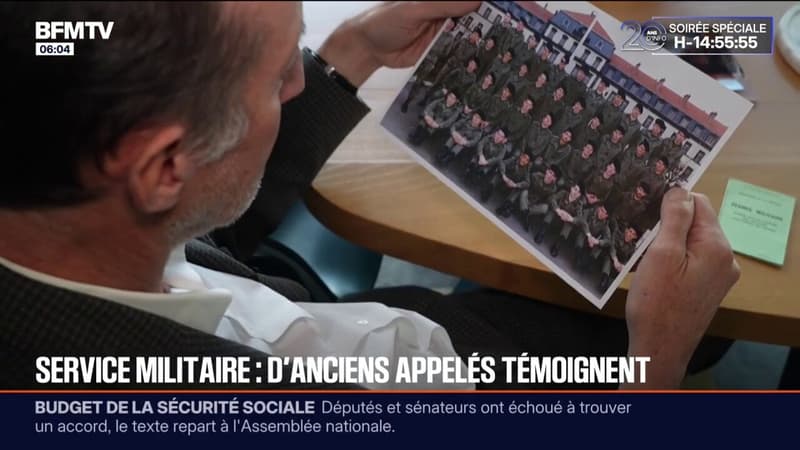 "Ça augmente la solidarité": le témoignage d'anciens appelés au service militaire
