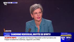 Sandrine Rousseau (les Écologistes) : "Israël met le feu à tout le Moyen-Orient"