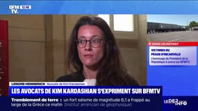 Le témoignage de Kim Kardashian à la barre "était nécessaire pour elle, pour tourner la plage", confie ses avocats français à BFMTV