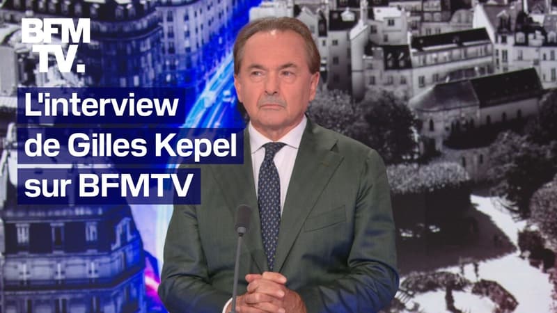 L'interview de Gilles Kepel sur BFMTV en intégralité