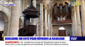 Boulogne-sur-Mer: un vote pour réparer la chaire de la basilique Notre-Dame