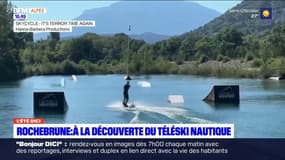 Rochebrune: découverte du téléski nautique 
