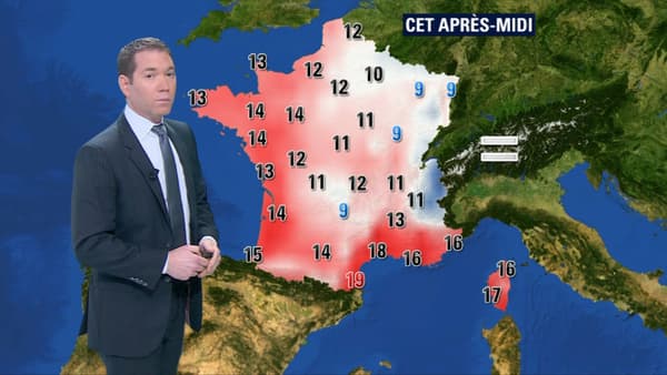 Température de mardi après-midi. Température de mardi après-midi.
