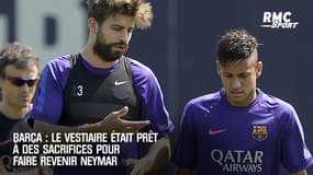 Barça : Le vestiaire était prêt à des sacrifices pour faire revenir Neymar
