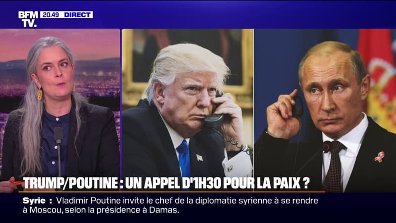 LE CHOIX D'ELSA - Entretien téléphonique entre Vladimir Poutine et Donald Trump: une conversation pour la paix?