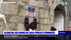 Alençon: des noms de lieux publics féminisés