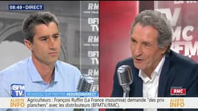 "Avec Mélenchon, on se fait des câlins, des bisous et on bouffe ensemble au resto et tout ça, ça va...."