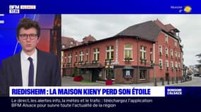 Haut-Rhin: la maison Kieny de Riedisheim perd son étoile