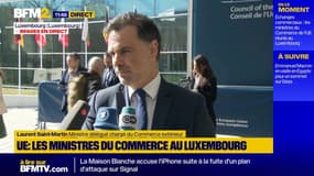 Face aux droits de douane américains, "il faut tout mettre sur la table", selon Laurent Saint-Martin