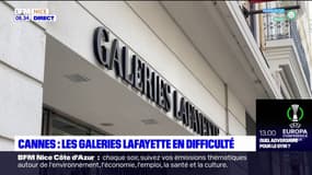 Cannes: les Galeries Lafayette en difficulté, les clients sont inquiets