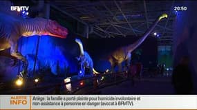 Showbiz: Exposition à Paris: un voyage grandeur nature au monde des dinosaures - 12/07