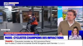 Paris: une étude "pas très sérieuse" sur le comportement des cyclistes sur la route