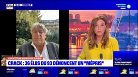 Crack à Paris: pour Éric Coquerel, député de la première circonscription de Seine-Saint-Denis, la "mairie de Paris" aurait notamment dû ouvrir "des centres de traitement et de soins"