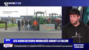 Story 2 : les agriculteurs mobilisés avant le salon - 17/02