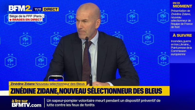 Incendies: Zinédine Zidane adresse son soutien aux pompiers et aux agriculteurs