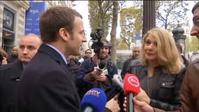 Emmanuel Macron mercredi 11 novembre à Paris