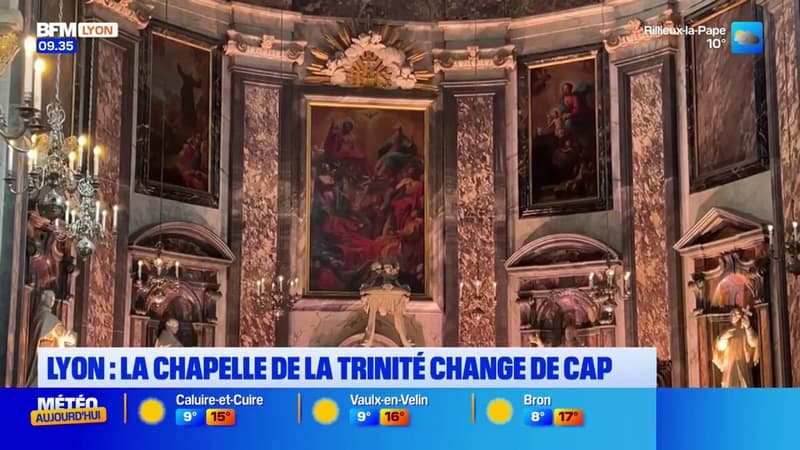 Lyon: la chapelle de la Trinité change de cap