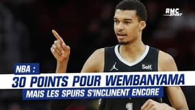 NBA : 30 points pour Wembanyama mais les Spurs s'inclinent, les classements (14/12)