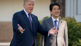 Donald Trump et Shinzo Abe