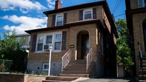 Vue de la maison que Hadi Matar partageait avec sa mère et ses soeurs à Fairview, dans le New Jersey. 