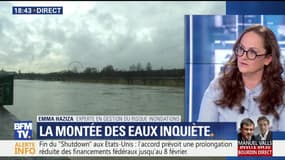 La montée des eaux inquiète