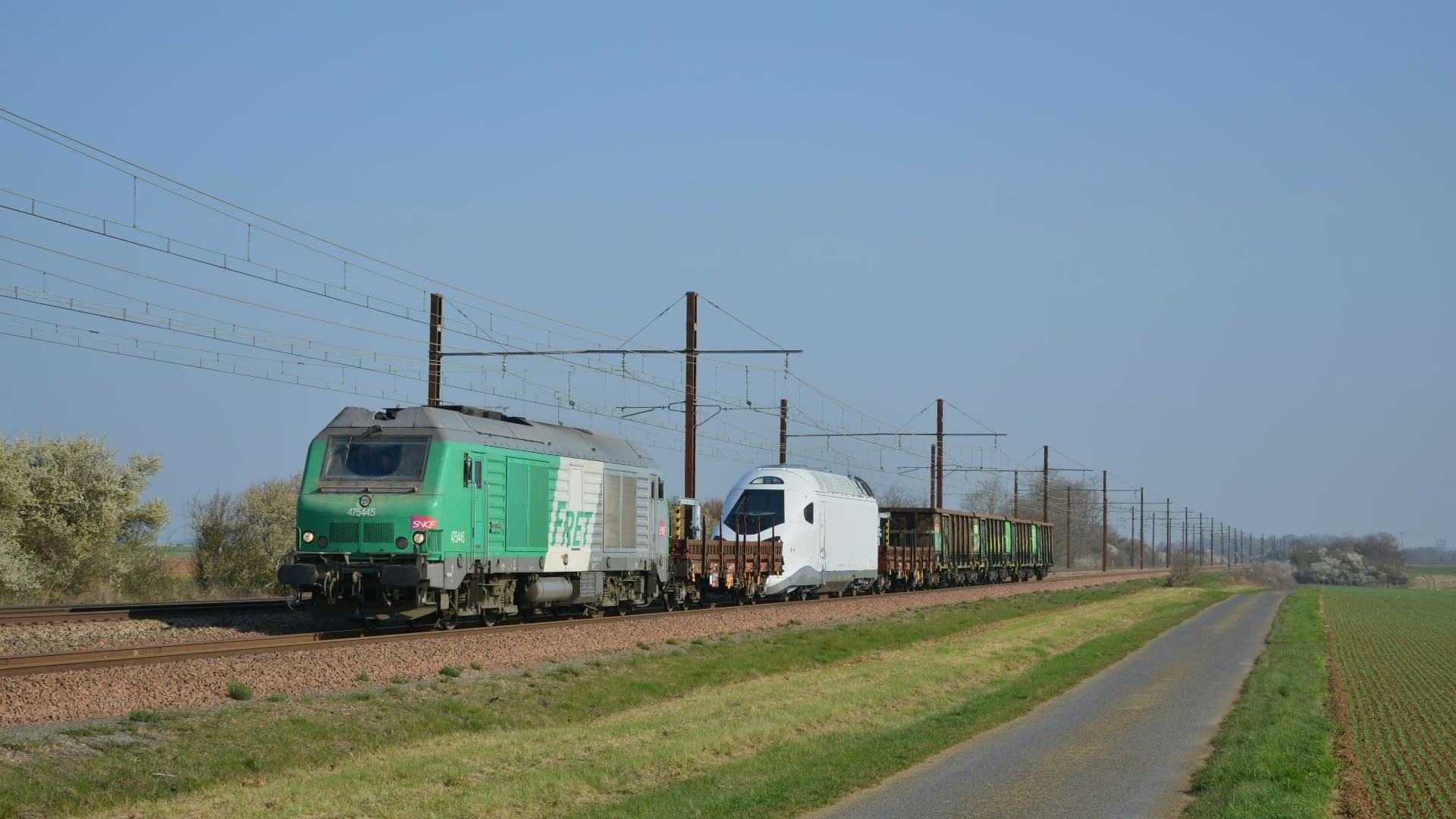 Le convoi du TGVM